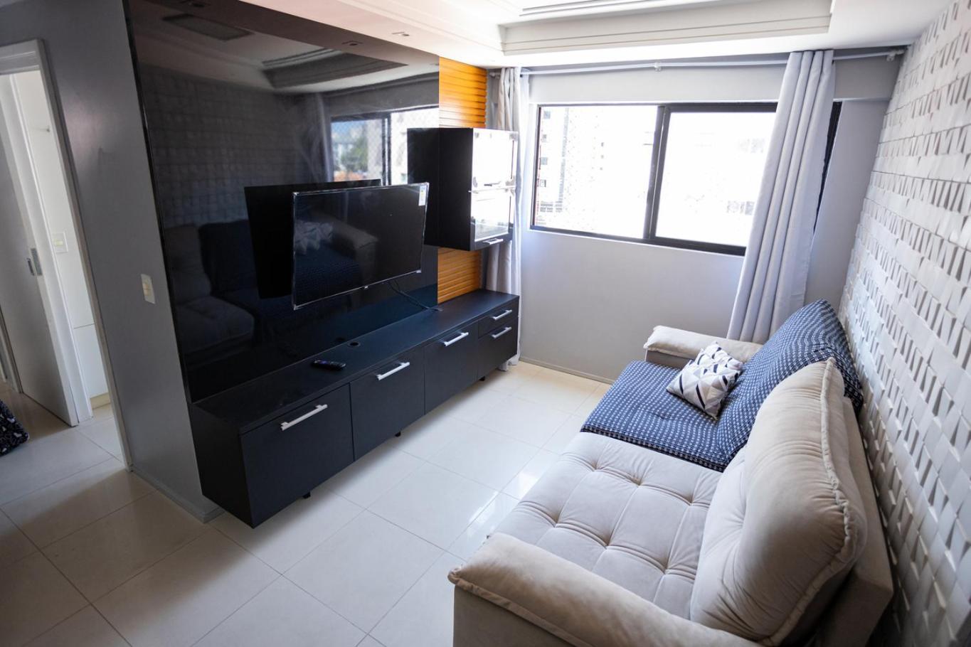 Apto A 550m Da Praia Dos Sete Coqueiros, Em Apartamento *